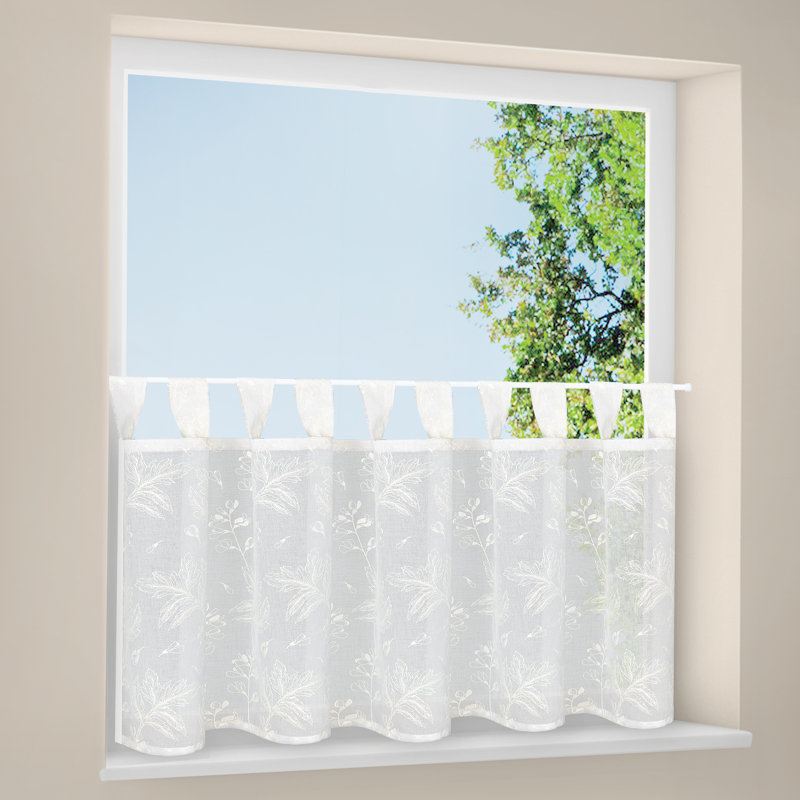Anab Floral Tailored Kitchen Curtain