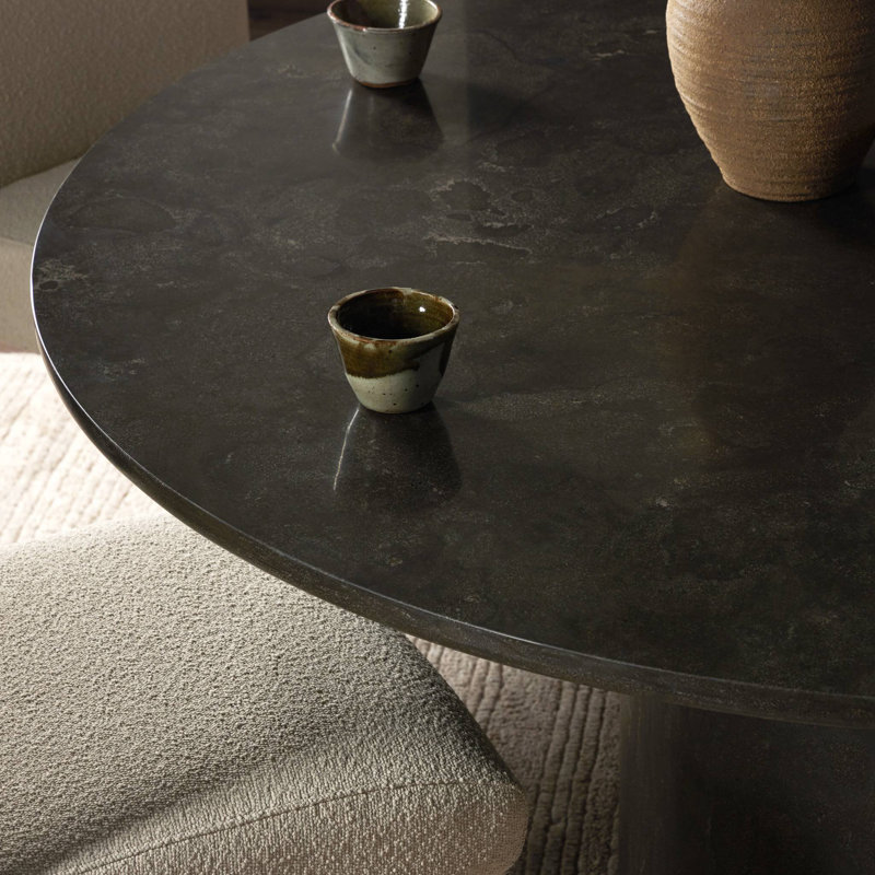 Diya Round Stone Dining Table