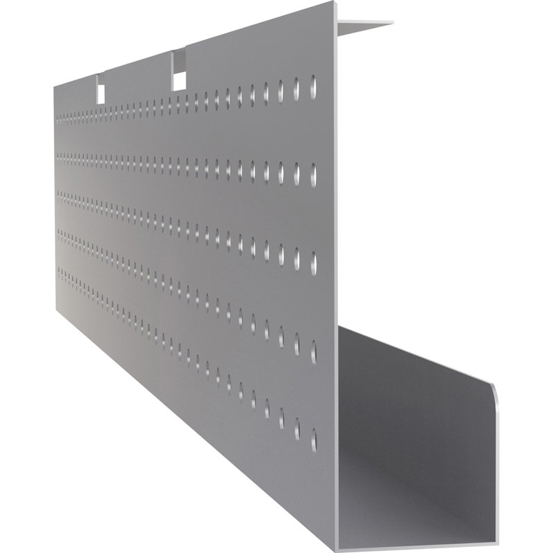 10" H x 3" D Desk Modesty Panel, 10" H x 66" W x 3" D
