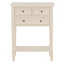 Console étroite, canapé mince avec 3 tiroirs de rangement et tablette inférieure-473165958