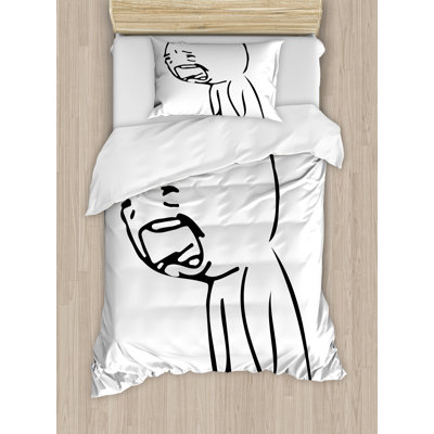 Modern & Contemporary Polyester Duvet Cover