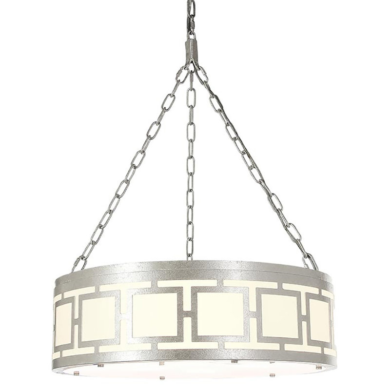 Fifth 4 - Light Lantern Drum Chandelier
