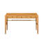 Bureau d'écriture 54 po à 3 tiroirs grain de bois brun clair