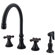 Governor Double Handle Kitchen Faucet with Side Spray