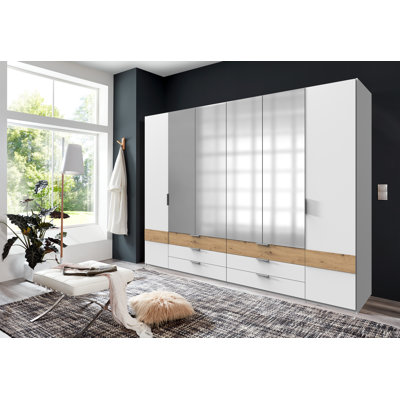 Nichlous 6 Door Manufactured Wood Wardrobe