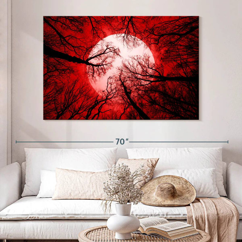 Hitzel Halloween Night Sky, 34" H x 51" W