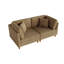 Canapé modulaire rembourré en velours côtelé 2 pièces Seemab-1850816253