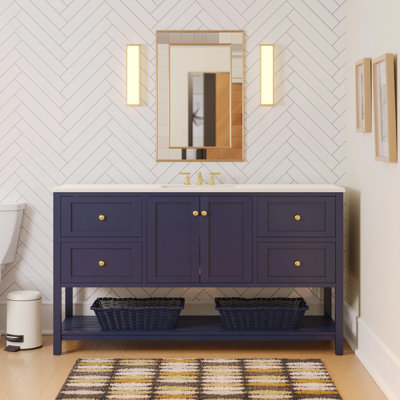 Ensemble de meuble-lavabo simple 60 po Binne