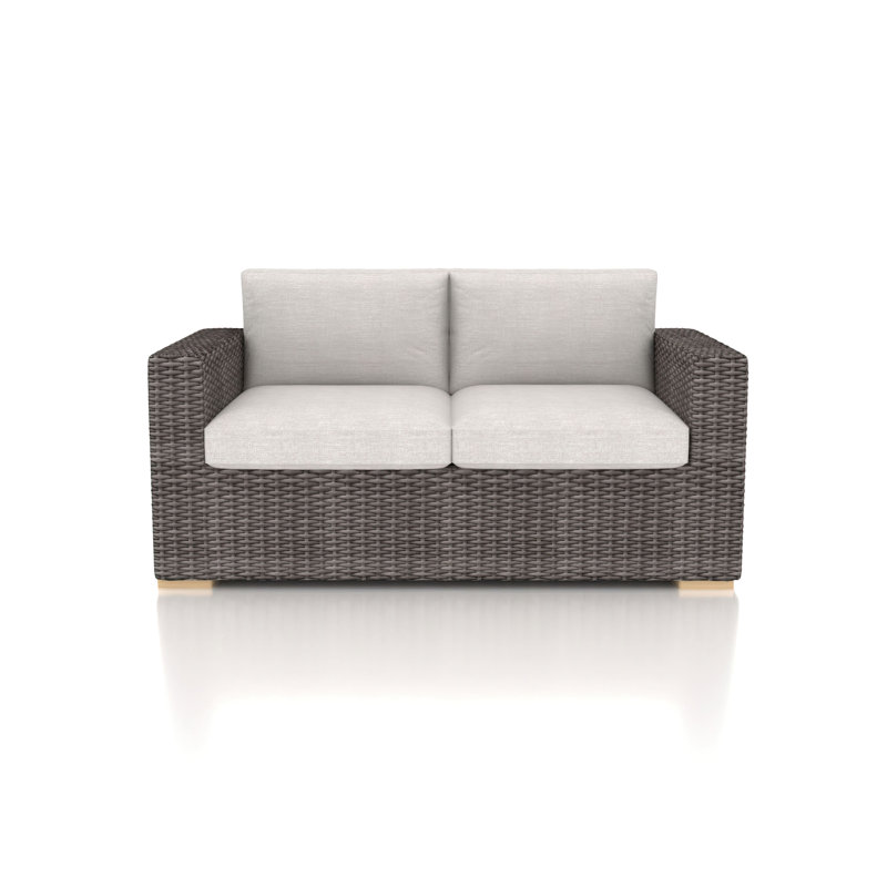 Dune Outdoor 2 - Seat Loveseat, Cast Silver Sunbrella®