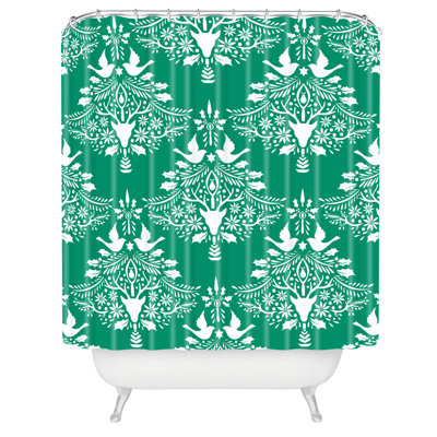 Damask Shower Curtain