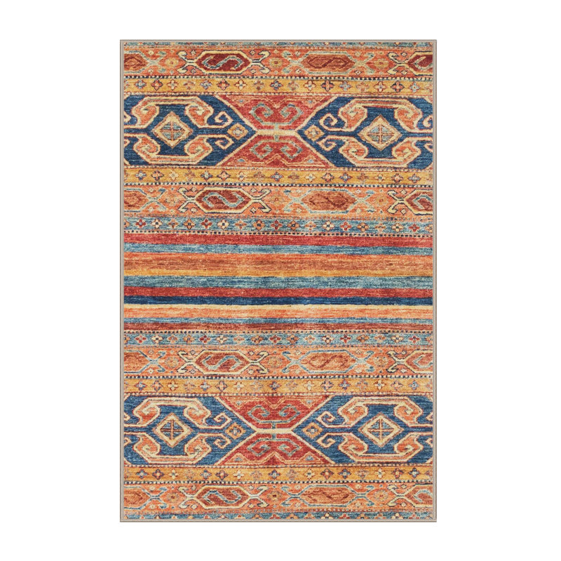 Abstract Indoor Rug, Rectangle 2' x 3'