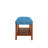 Fabric Upholstered Bench With Open Storage-1215551755