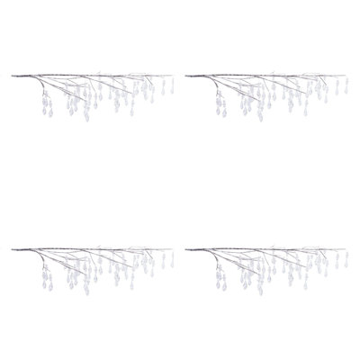 Jewel Icicle Drop Branch (Set of 4)