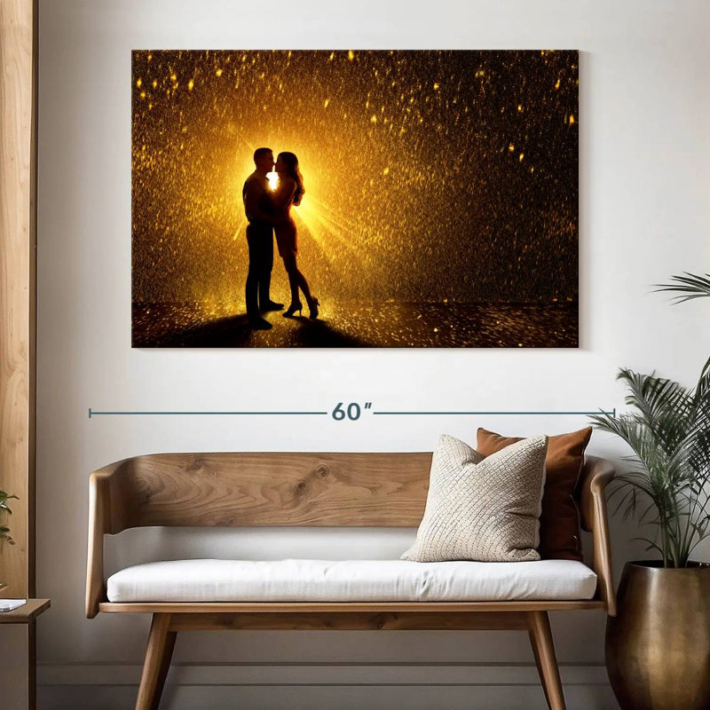 Couple de Hardie sous la pluie