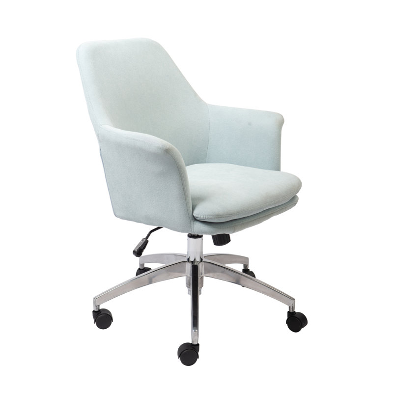 Chaise de travail Mahmud Porthos Home, Bleu clair