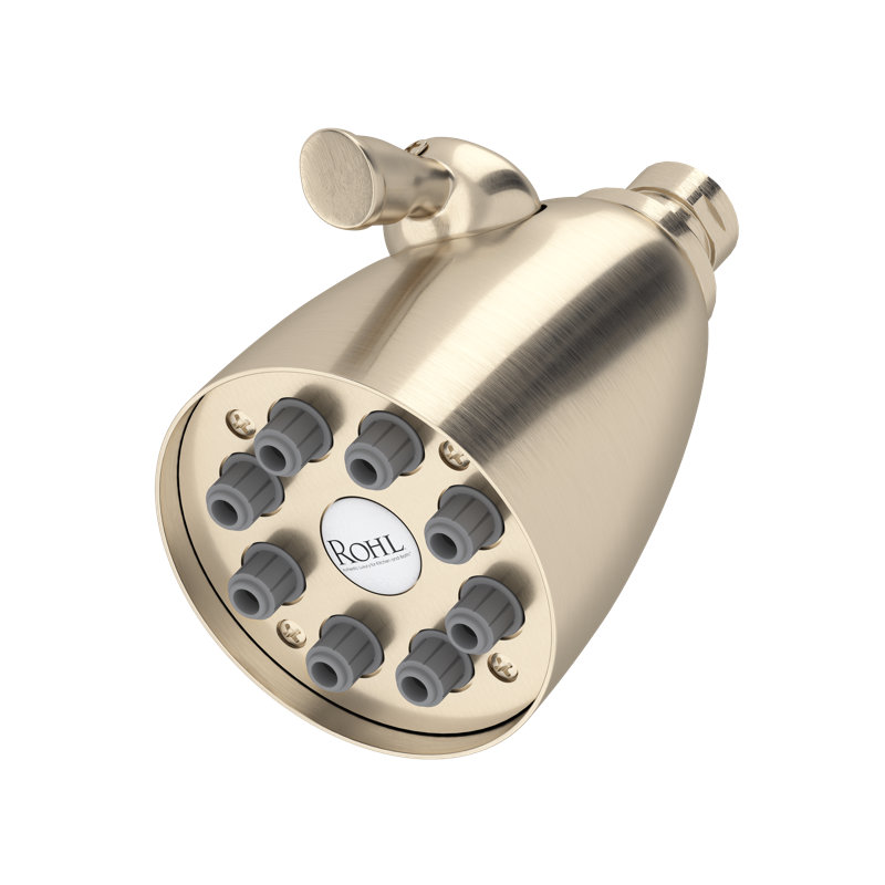 Calliano 4" Multi-Function Showerhead, Satin Nickel