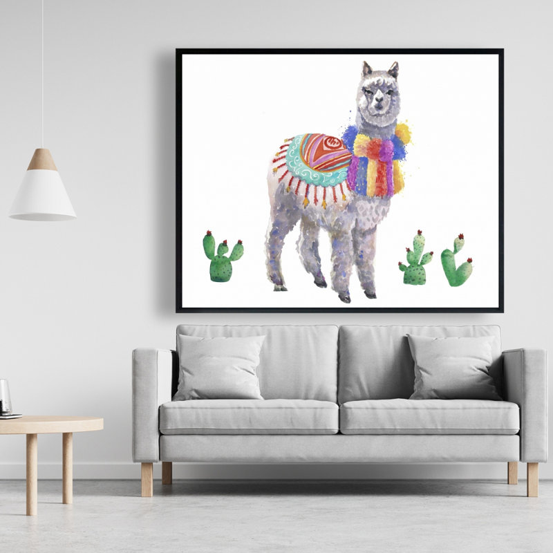 «Traditional Peruvian Lama» sur toile
