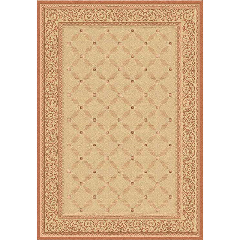 Tapis intérieur / extérieur Bordeaux Bordeaux, Rectangle 8 pi x 11 pi