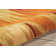Tapis orange / jaune à motif floral crocheté à la main Colleen