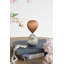 Sablier nervuré avec finition cuivre et gris et sable blanc-1764009902-1764009898
