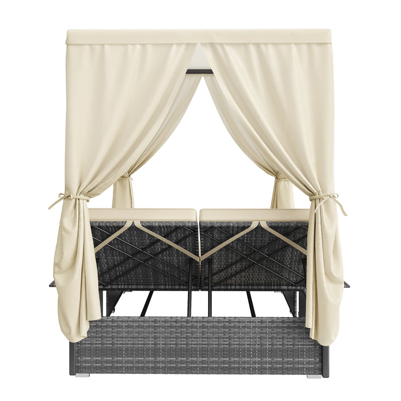 187cm Long Double Chaise with Cushions