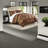 Luxury Brown Bedding Sets, Polyester Chenille Jacquard, Elegant Home Decor