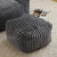 Fauteuil à billes Giant Plush avec accoudoirs et repose-pieds-1730385080