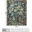Couverture florale, Boho rustique, Art rétro, arbre à fleurs vert foncé, motif, doux, chaud, douillet, housses de flanelle en peluche pour le salon, chambre, canapé, chaise, camping, voyage, décoration, tapisserie, 30 x 40 po-125362112