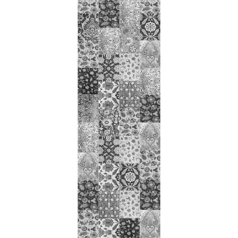 Geocron Geometric Area Rug, Runner 78 x 225cm