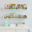 Ezmerelda 2 Piece Paulownia Solid Wood Floating Shelf