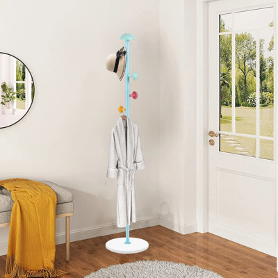 Portemanteau autoportant pour suspendre vêtements, chapeaux, sacs