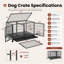 Cage pour chien en métal Danigle