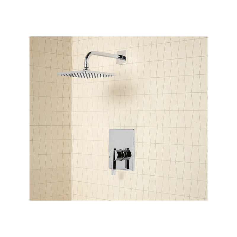Times Square Shower Faucet, Polished Chrome