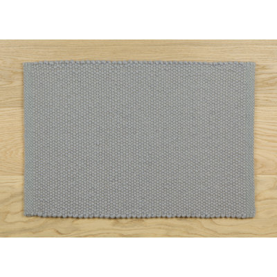 Solid Colour Wool Area Rug