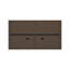 Rivington Buffet à 4 tablettes brun noyer-116172213