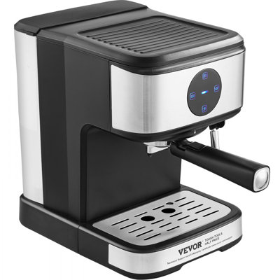 Espresso Machine, 15 Bar Coffee and Espresso Maker with Milk Frother Steam Wand