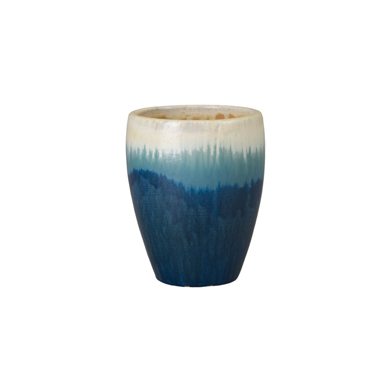 Dianelly Handmade Ceramic Pot Planter, 13"H x 10.5"W x 10.5"D