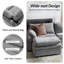 Canapé modulaire en L avec coussin double 3 pièces Wolff-689962342