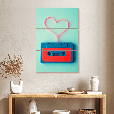 Abarca Heart Cassette Tape