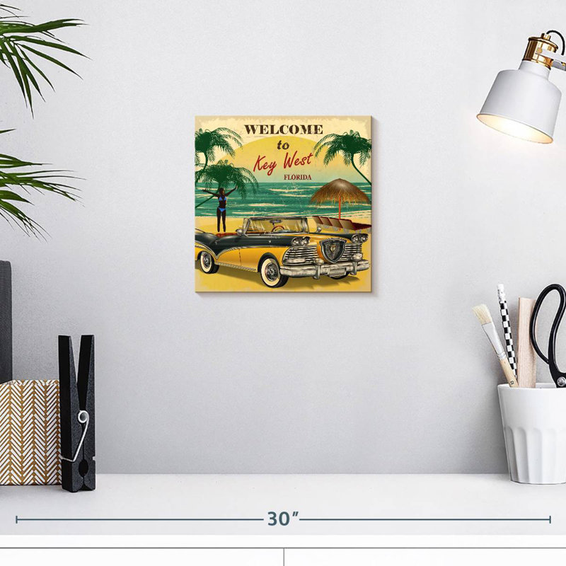 Affiche de Nicci Key West, Floride, H 10 po x l 10 po