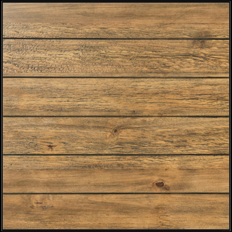 Console de canapé d'entrée en bois brun vieilli Castleton avec charme rustique et rangement polyvalent, parfaite pour les espaces étroits.