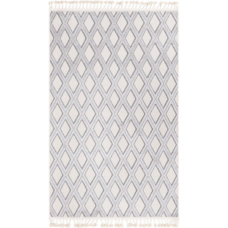 Britnie Abstract Indoor Rug, Rectangle 5'3" x 8'