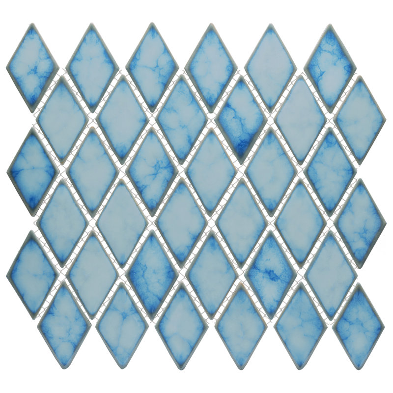 Hudson Kite Marine 10-1/8" x 11-3/4" Porcelain Mosaic Tile