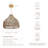Andreina 1 - Light Natural Pendant– 14"-18"-24"-28" Woven Palm Fiber Plug-In or Hardwired Light for Kitchen, Bedroom, or Foyer in Coastal Organic Style-763430055