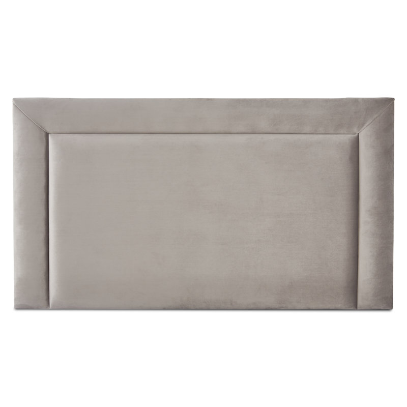 Francien Upholstered Headboard, Silver, Small Single (2'6)