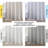 Basic Faux Linen Curtain Pair - 2 Panels - Light Filtering Window Curtains-217652969-217652974