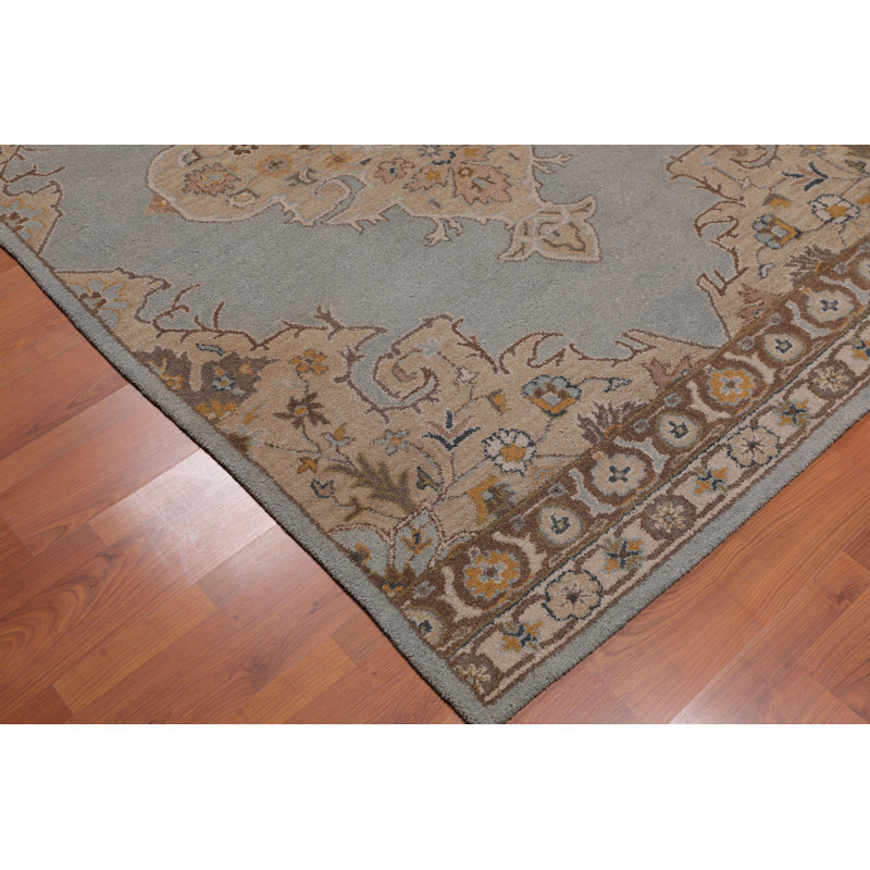 Depuy Wool Oriental Indoor Rug