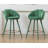 Damisi Upholstered Counter Stool with Metal Frame-908866362
