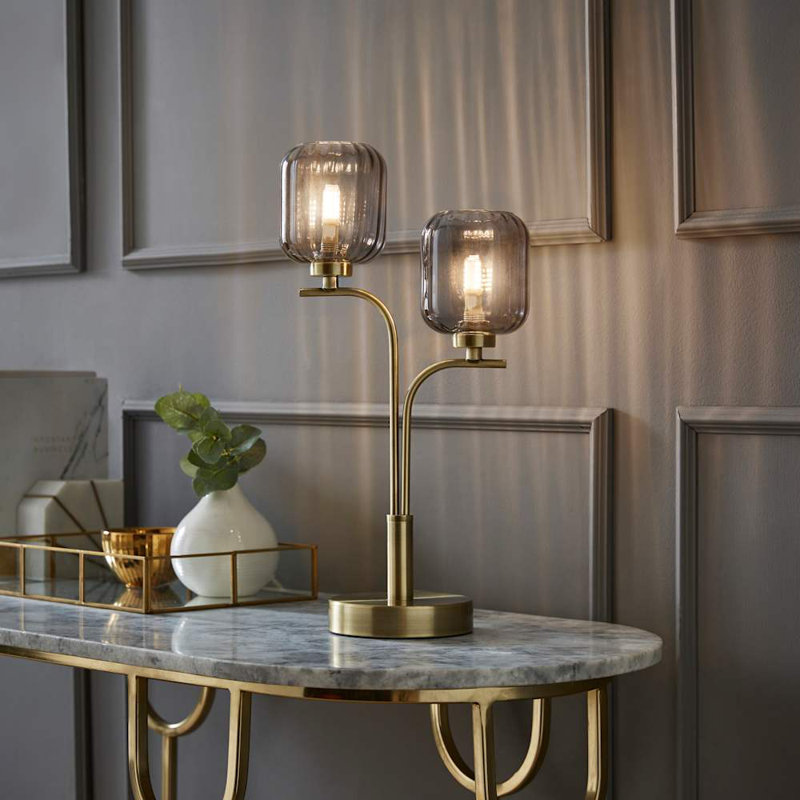 Metal Table Lamp, No