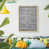 Toile avec cadre naturel